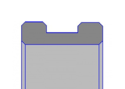 DF108 – Anillo de guía U para vástago