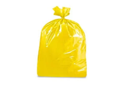 Bolsa basura amarilla
