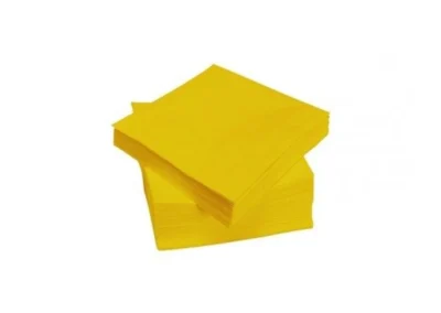 Servilleta amarilla 40×40 2c