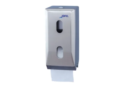 Portarrollos higiénico doméstico inox doble clasica