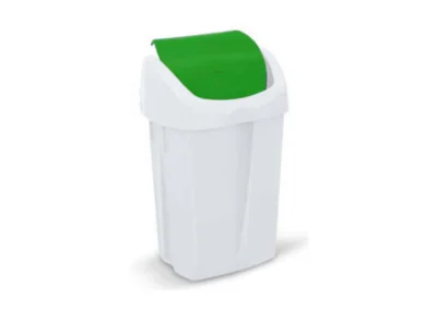 Contenedor Binny blanco con tapa basculante 25l