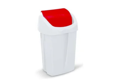 Contenedor Binny blanco con tapa basculante 50l