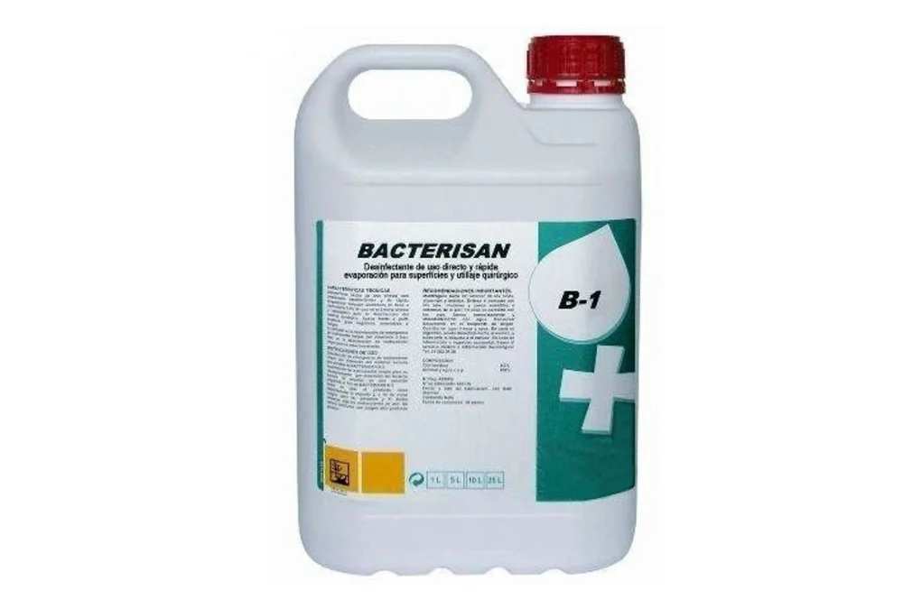 Desinfectante superficies ámbito sanitario Bacterisan B-1 5l