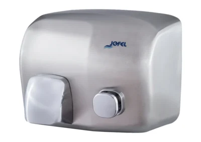 Secamanos ibero acero inox satinado con pulsador