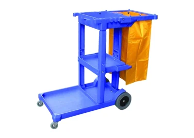 Carro 3 bandejas azul multifunción con bolsa de nylon