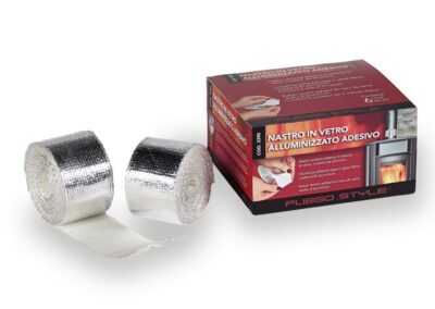 Cinta adhesiva de fibra de vidrio aluminizada