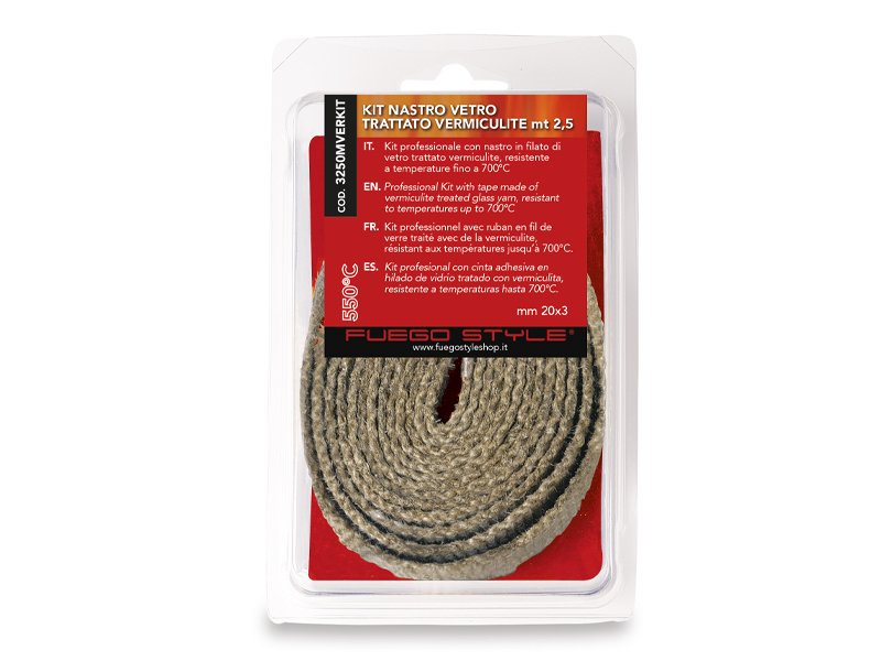 Kit cinta de vidrio + Vermiculita