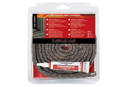 Kit trenza de vidrio negra + Thermofix
