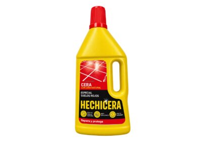 Cera con cera natural especial suelos rojos Hechicera 750 ml
