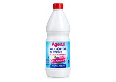 Alcohol de limpieza perfumado Agerul 1l (caja 12 uds.)