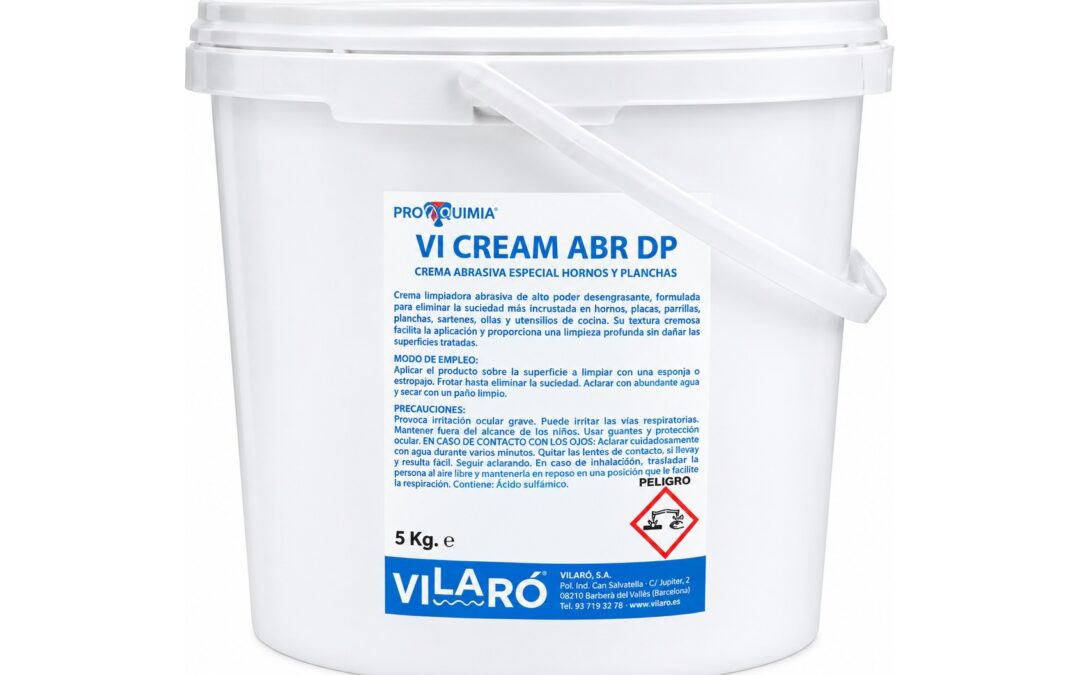 Crema abrasiva hornos y planchas VI Cream ABR DP 5 kg