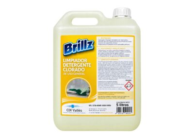 Brillz limpiador detergente clorado uso general 5l
