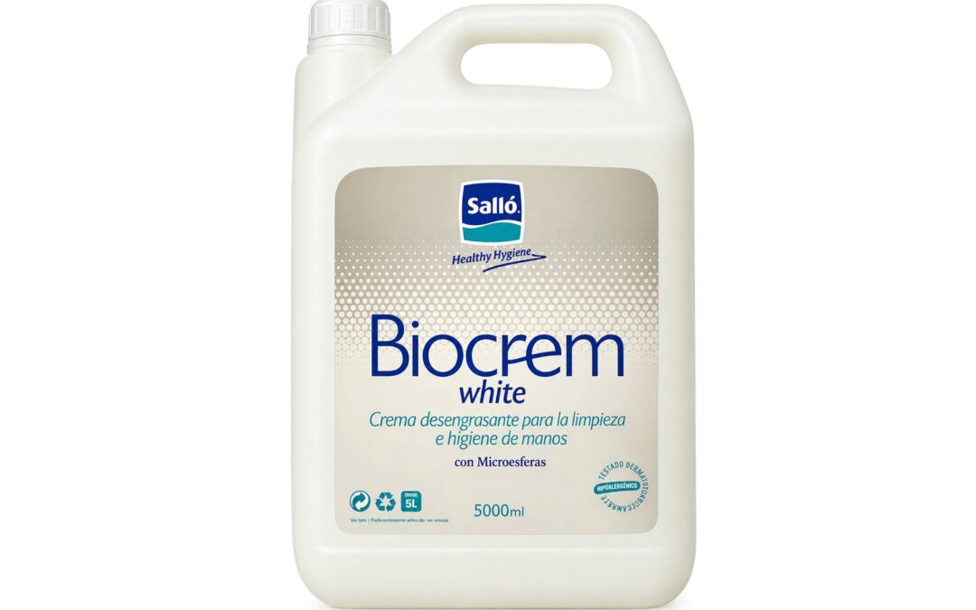 Crema desengrasante de manos Biocrem White 5l