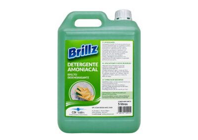 Brillz detergente amoniacal efecto desengrasante 5l