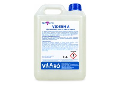 Gel nacarado aseo de manos Viderm A 5l