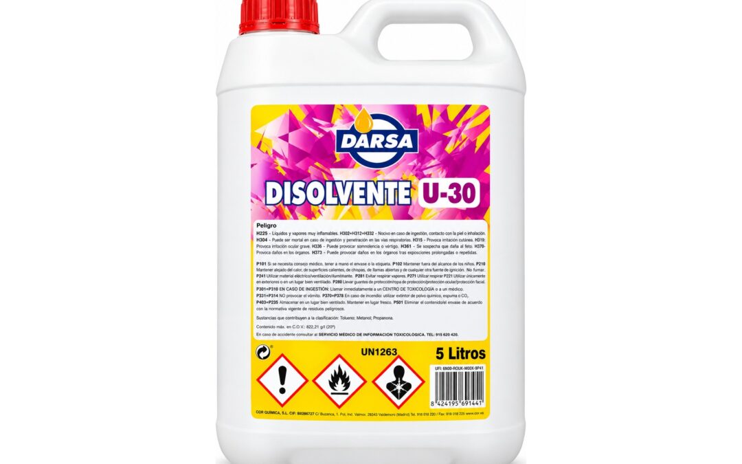 Disolvente universal Darsa U-30 5l
