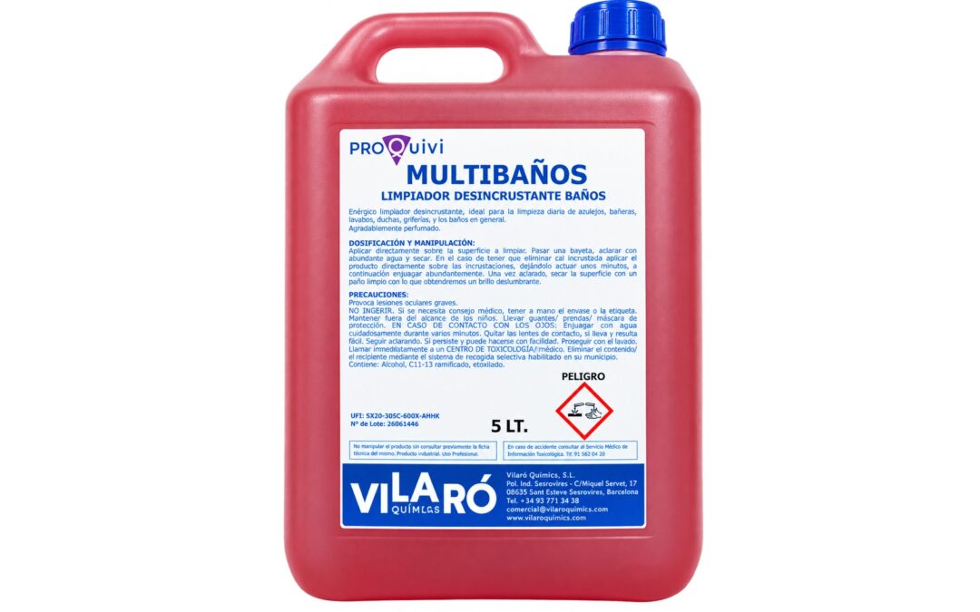 Limpiador desincrustante baños Multibaños 5l