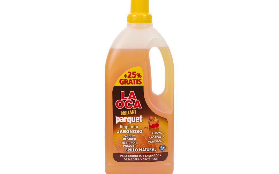Limpiador jabonoso parquet La Oca Brillant 1l