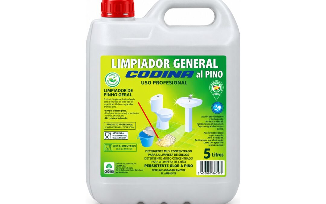 Brillasuelos al pino Codina 5l (caja 4 uds.)