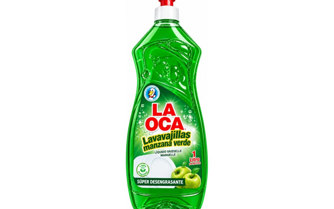 Lavavajillas manual manzana verde La Oca 1l