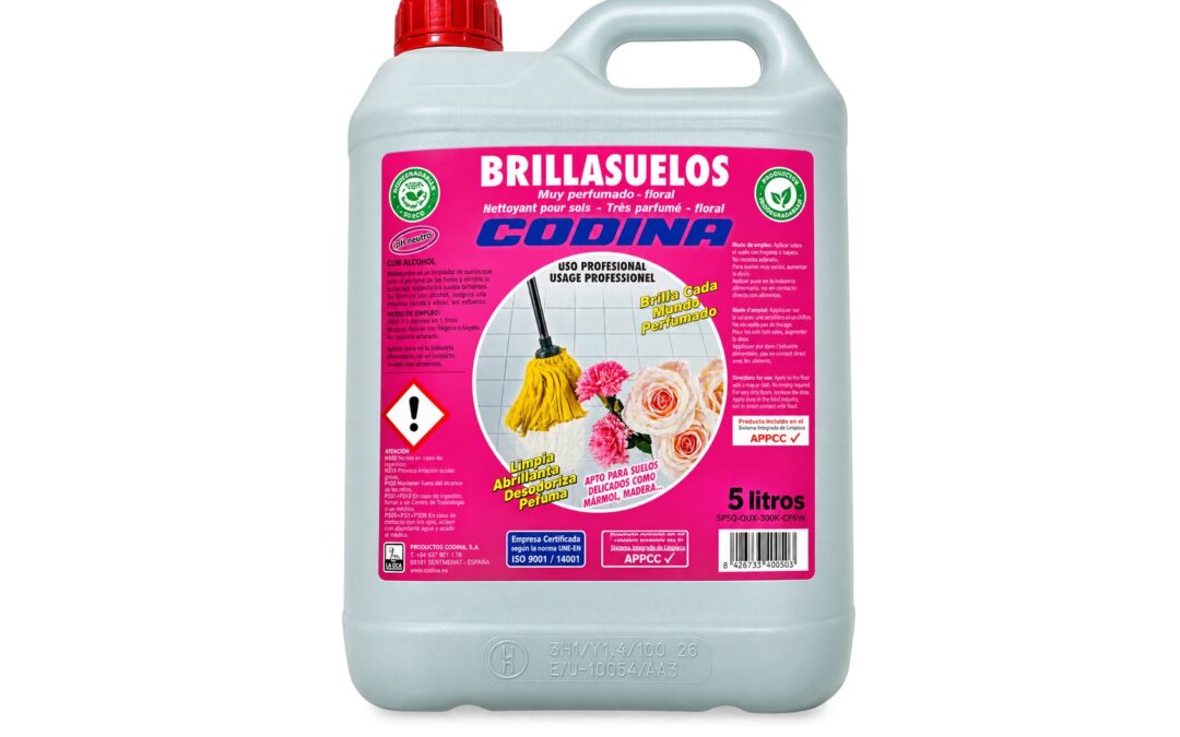 Brillasuelos perfumado floral Codina 5l