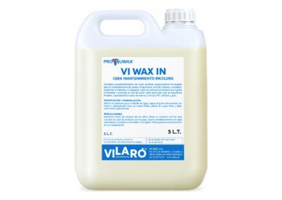 Cera mantenimiento incolora VI Wax In 5l